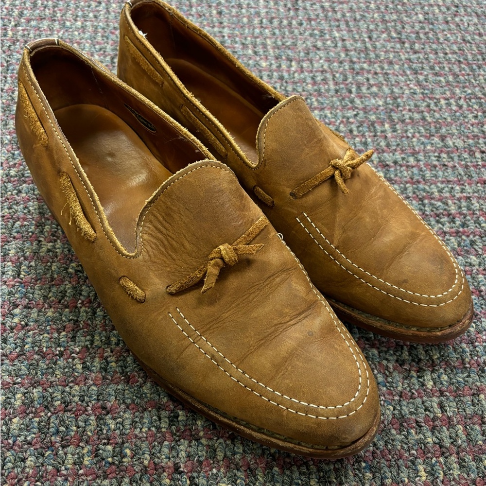 Allen Edmonds Leather Loafer Shoes Diante Sole Size 10 D